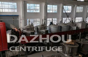 45天完成6臺全自動刮刀離心機，大周奪取“滿堂彩”